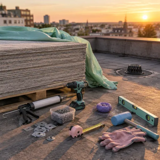Plaques en fibrociment sans amiante pour toits plats et terrasses : le choix sûr pour votre toiture