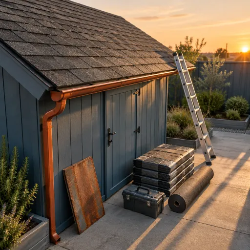 Bardeaux bitumés (shingle) sur un abri de jardin : bon plan ou fausse économie ?
