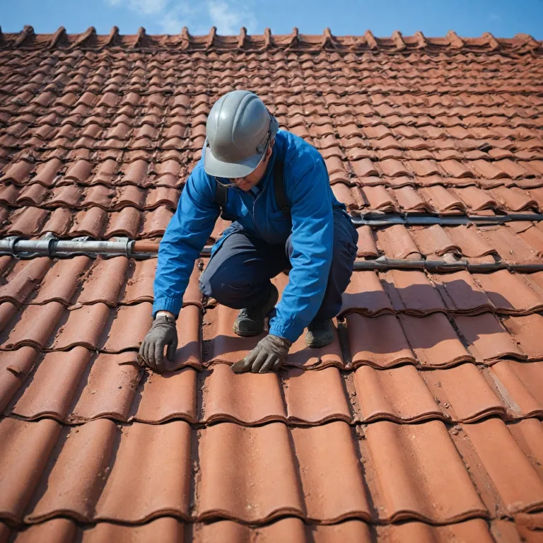 Comment réparer une tuile cassée sur votre toit en toute sécurité