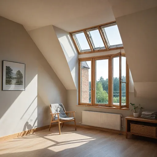 Installation de fenêtres de toit Velux pour un intérieur lumineux et bien isolé