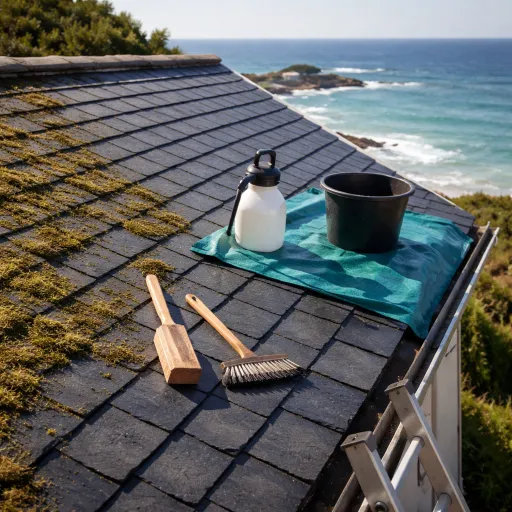 Démousser sa toiture en avril : les bons gestes avant l'été breton