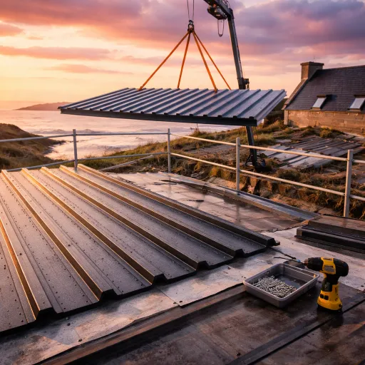 Extension en bac acier : le choix économique qui exige de la rigueur en climat breton